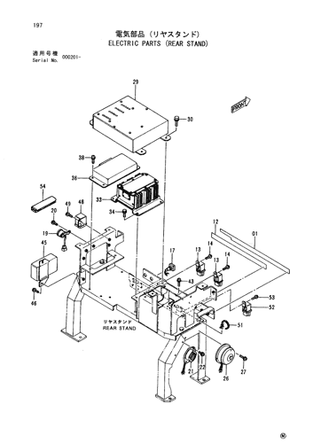 ELECTRIC PARTS (REAR STAND)