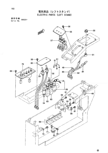 ELECTRIC PARTS (LEFT STAND)