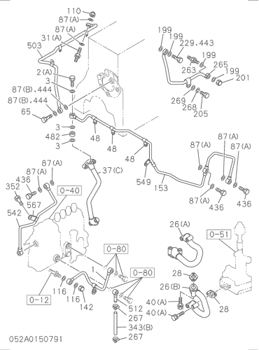 052- OIL AND VACUUM PIPING;