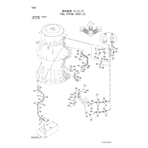 FUEL PIPING (POST)(2)