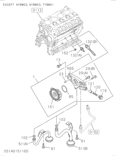 051- OIL PUMP AND OIL