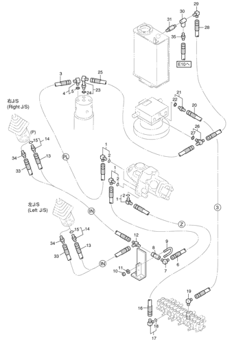 UPPER FRAME PIPING(4)