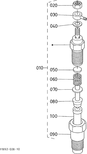 NOZZLE HOLDER (COMPONENT PARTS)
