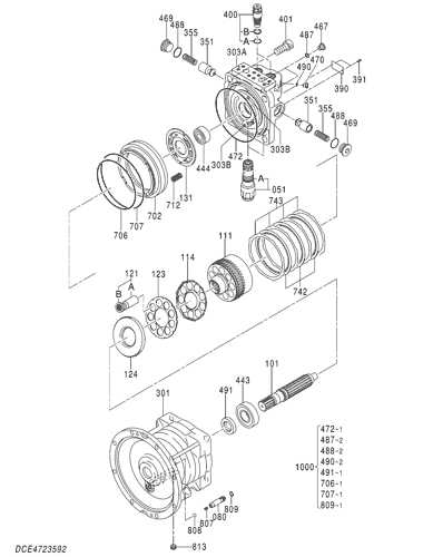 MOTOR;OIL (SWING)