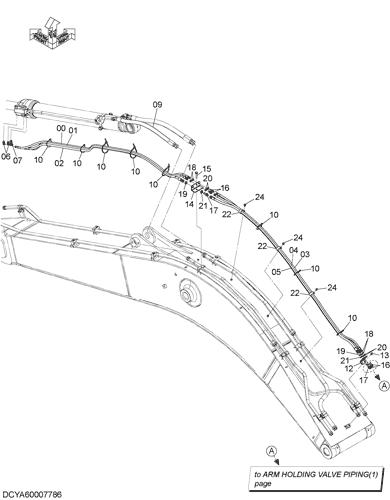 ARM HOLDING VALVE PIPING (2)