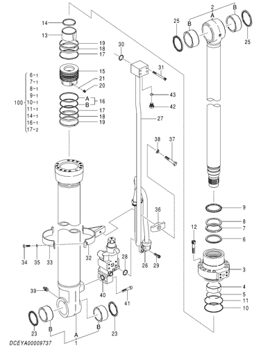 CYL.;BOOM (L)(ML CRANE)