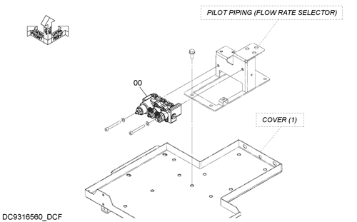 SOLENOID VALVE (FLOW RATE SELECTOR)