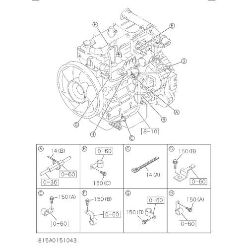 815- FIXING PARTS;