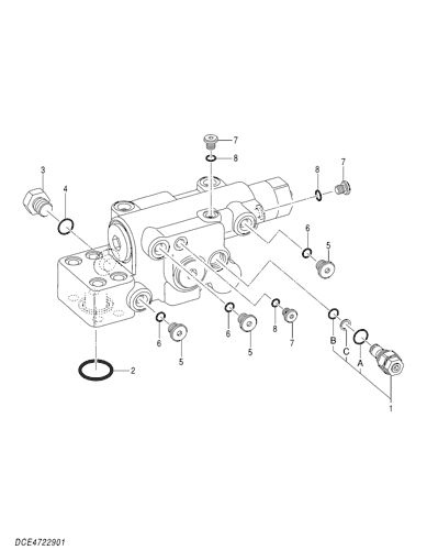 VALVE;HOLDING (L)(BOOM)