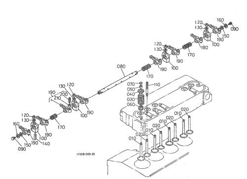 VALVE AND ROCKER ARM