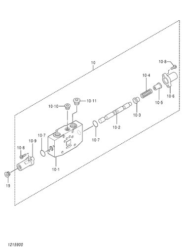 SPOOL SECTION (FLOW SELECT)