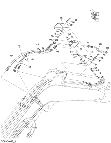 VALVE PIPING (1-2)(ML CRANE)