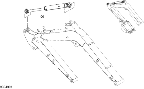 ARM CYLINDER (ML CRANE)