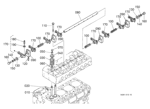 VALVE AND ROCKER ARM
