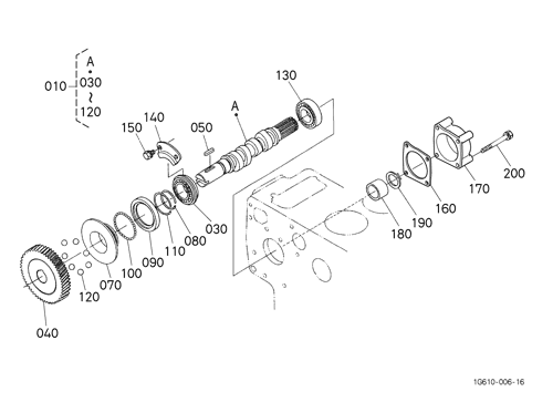 FUEL CAMSHAFT AND