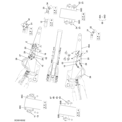 ASSIST PIPING (ARM)