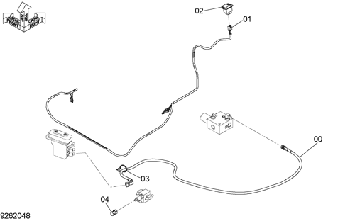 HYDRAULIC SYSTEM FLOW RATE SELECTOR PIPING (2)