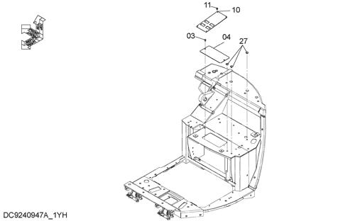 CANOPY (FLOOR) FLOOR PARTS (CANOPY)