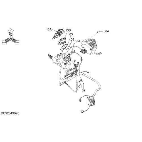 CANOPY (FLOOR) MONITOR (4WAY)