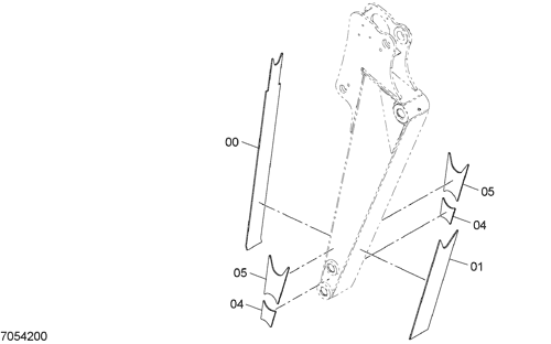 ARM REINFORCEMENT PARTS (1.27m, 1.72m ARM)