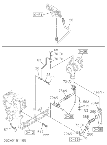 052- OIL AND VACUUM PIPING;