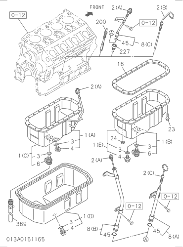 013- OIL PAN AND
